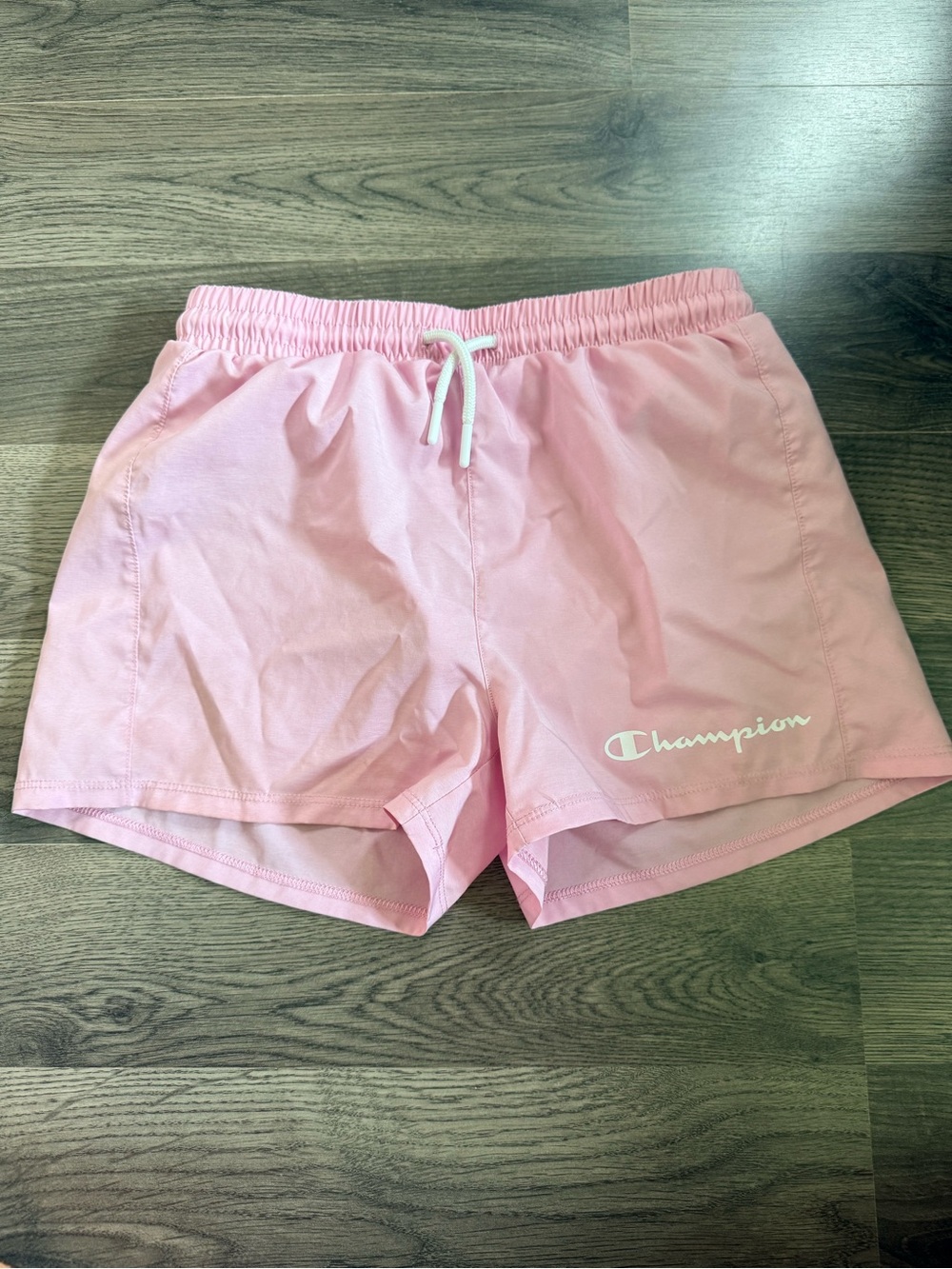 Champion Pink Women's Athletic Shorts with Drawstring Waist